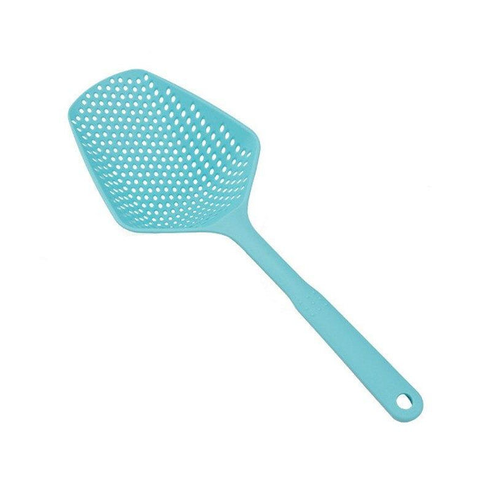 Blue Nylon Straining Scooper