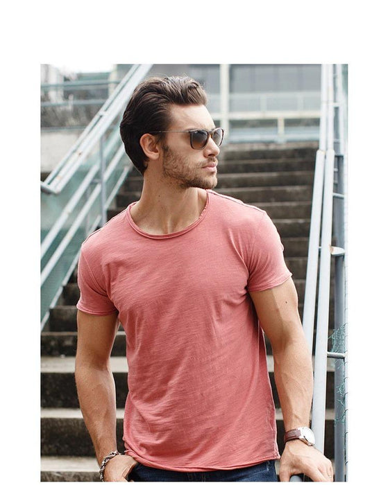 Salmon Canvas Men's Tee