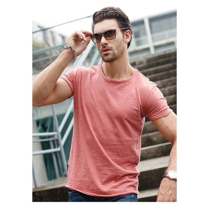 Salmon Canvas Men's Tee