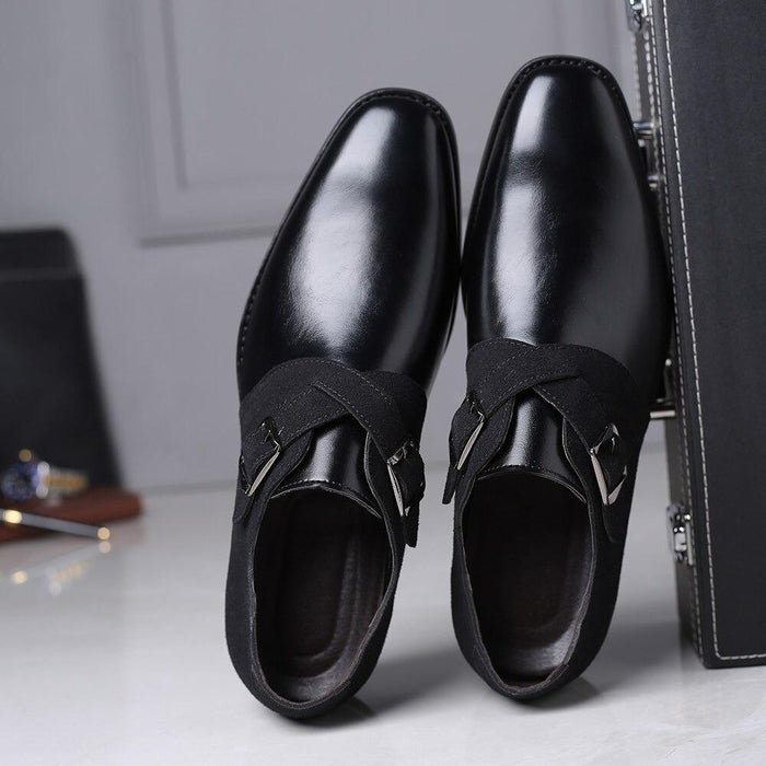 Men's Black Cagliari Dress Shoe