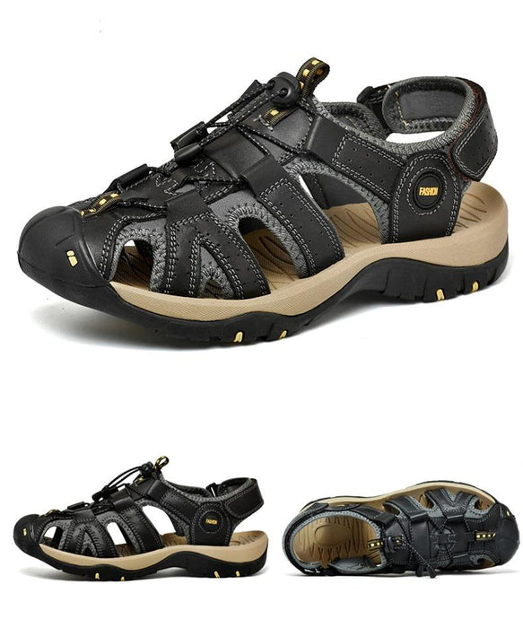 Men's Black Roman Hiking Sandal