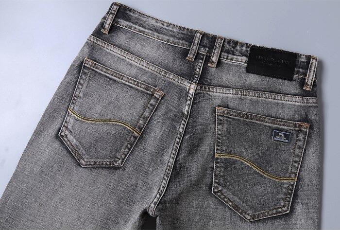 Men's Casual Grey Jeans