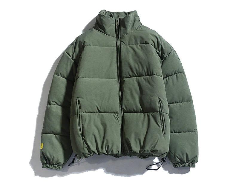 Army Green Men's Urban Puffer