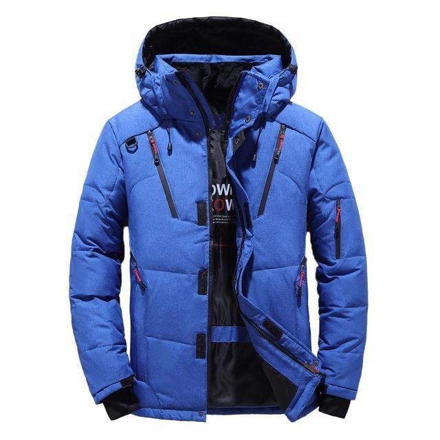 Blue Men's Winter Jacket