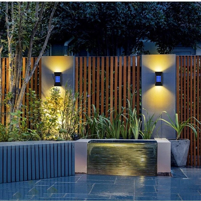 Solar Wall Lamp Outdoor Decoration Garden Courtyard Household Waterproof Wall Lamp