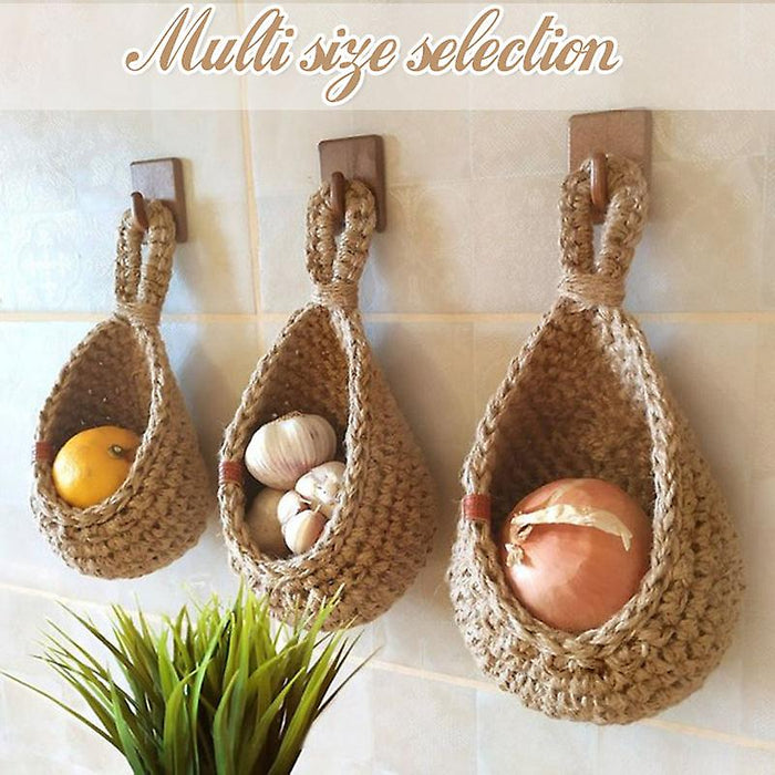 Hanging Wall Vegetable Fruit Baskets