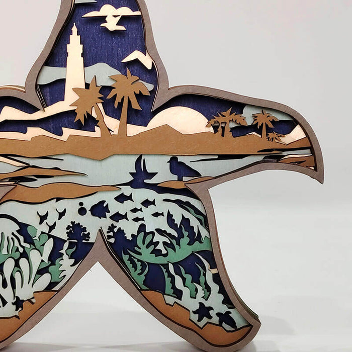 Starfish Carving Handcraft Gift