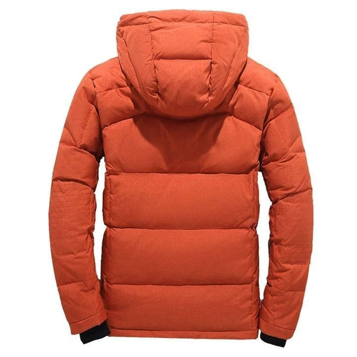 Orange Men's Winter Jacket