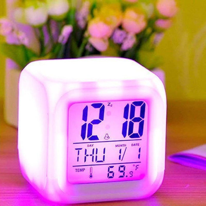 Multi-color Digital Cube Clock