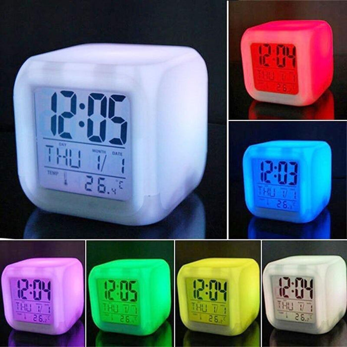 Multi-color Digital Cube Clock