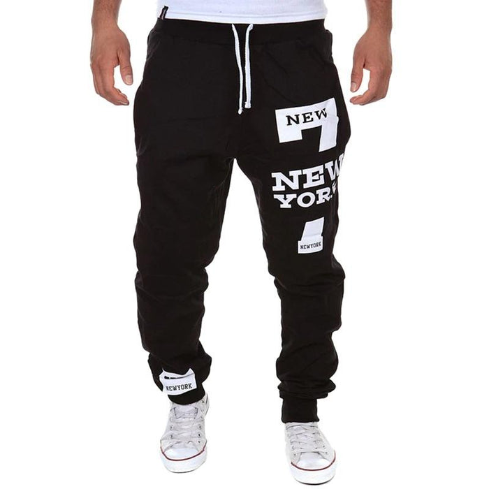 Black NY7 Performance Sweatpants