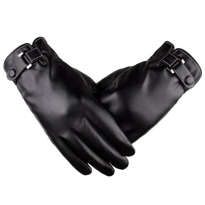 Black Leather Corsair Gloves