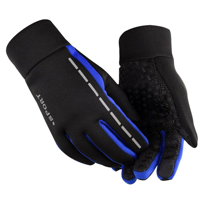 Blue Winter Sport Gloves