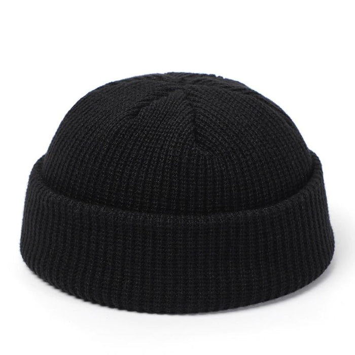 Black Skull Beanie