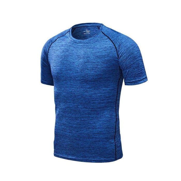 Blue Men's Workout Tee