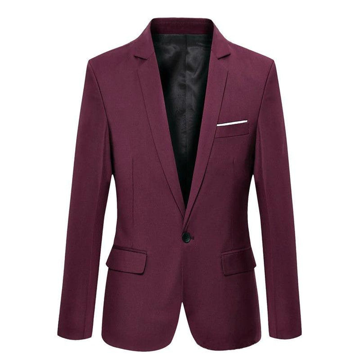 Men's Maroon Blazer