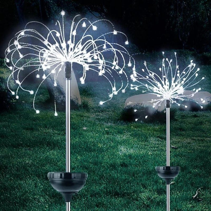 Waterproof Solar Garden Fireworks Lights