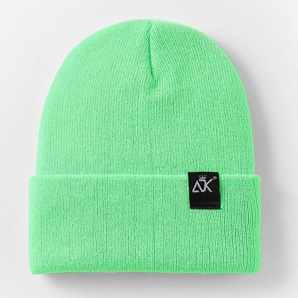Mint Canvas Beanie