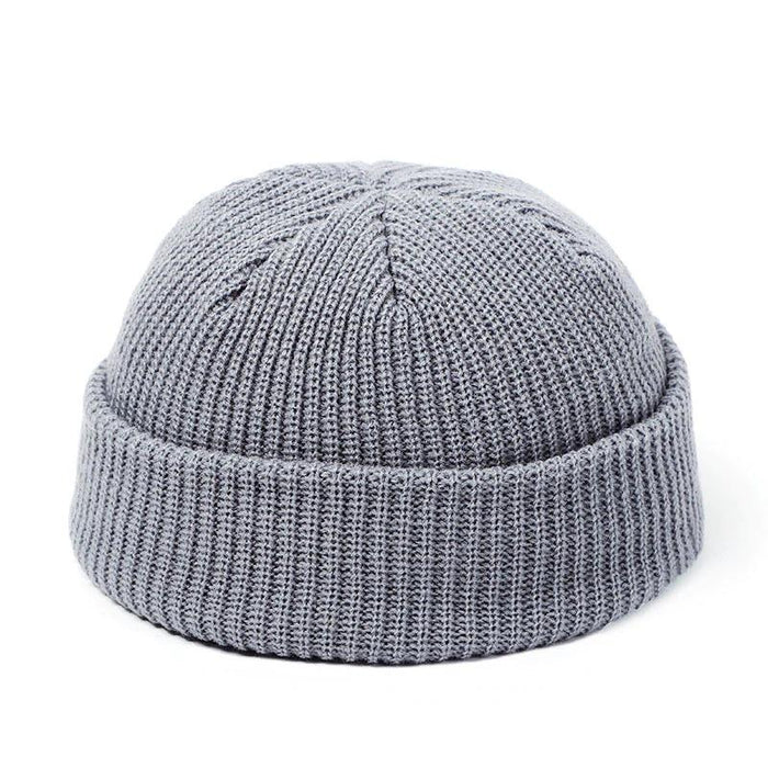 Grey Skull Beanie