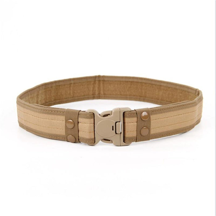 Men's Khaki Tactical Belt