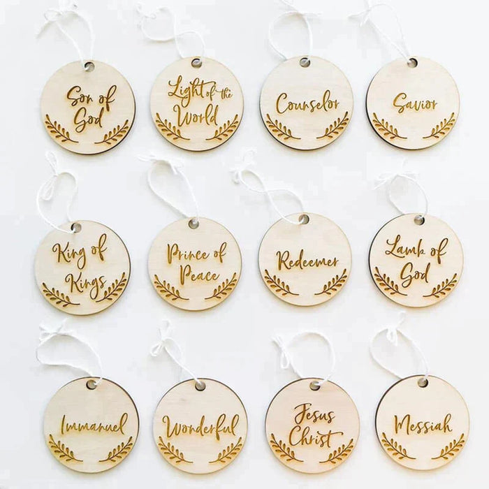 Names Of Jesus Ornaments