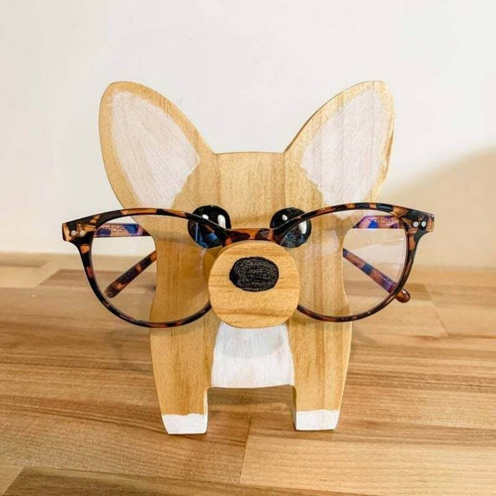 [Free Gift] Handmade Glasses Stand Corgi