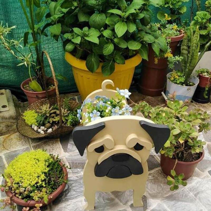 Pug Planter AP008