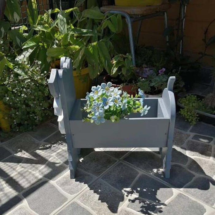 Grey Schnauzer Planter AP013