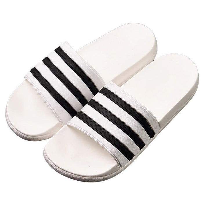 Men's White Performance Slipper