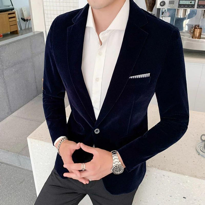 Men's Navy Ceremony Blazer