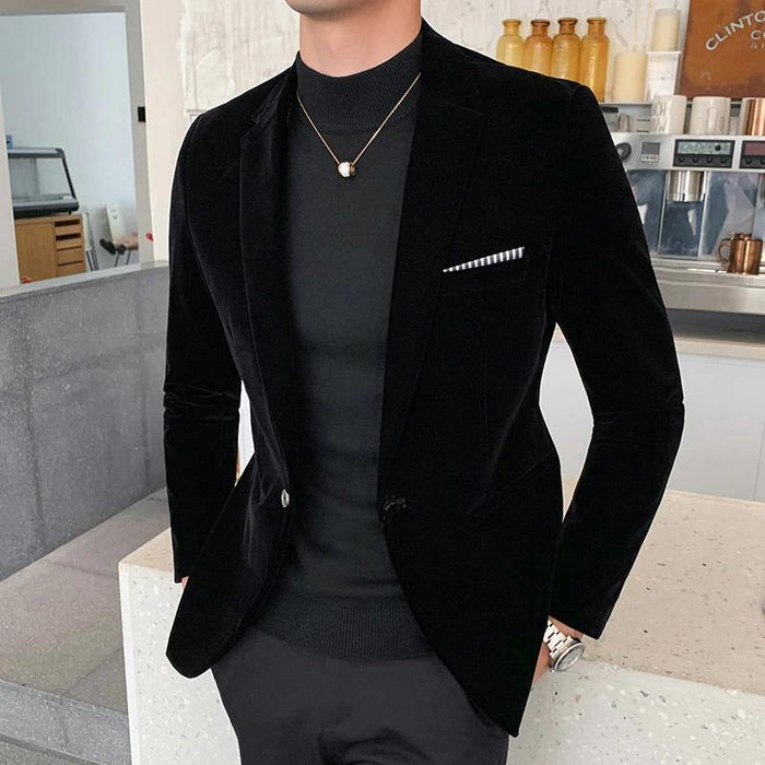 Men's Black Ceremony Blazer