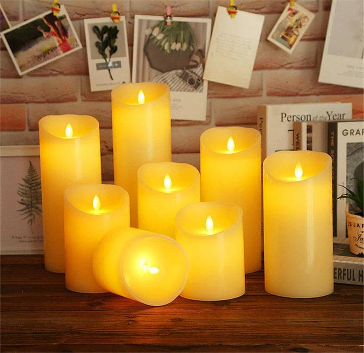 Large LED Electronic Candle