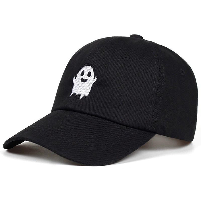 Black Friendly Ghost Cap