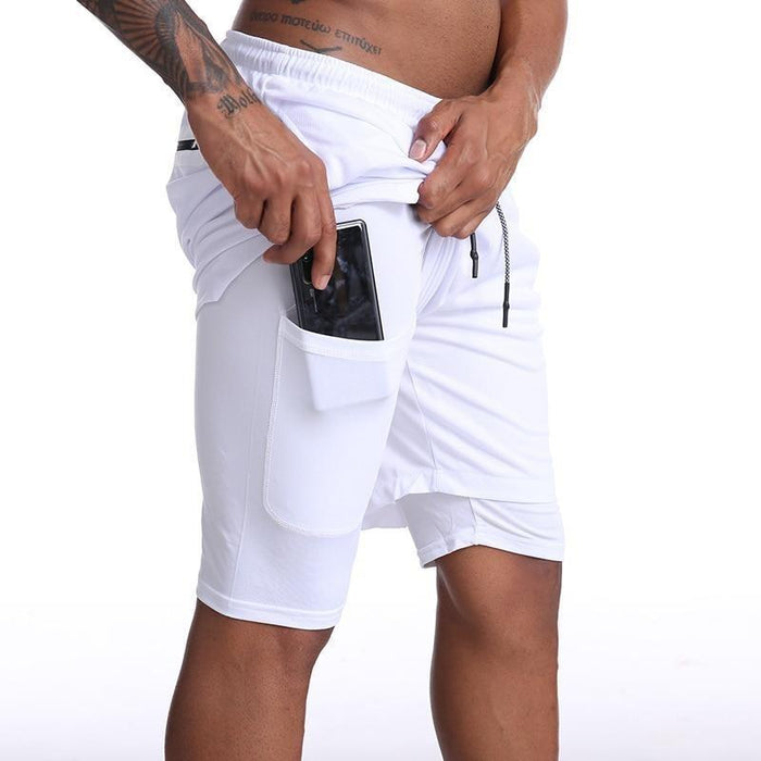 White Training Shorts