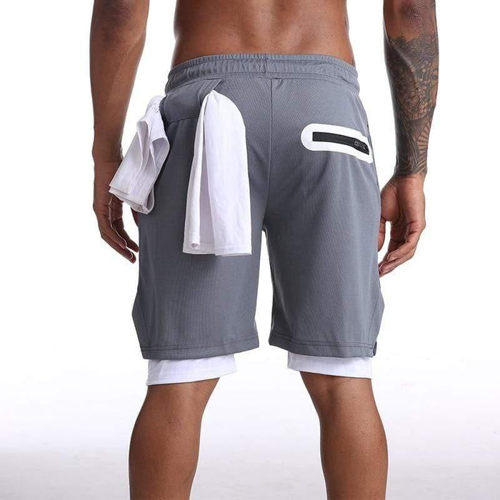 Grey Training Shorts