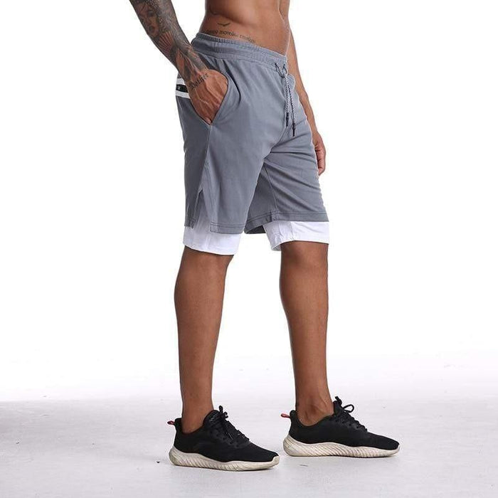 Grey Training Shorts