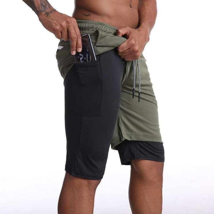 Army Green Training Shorts