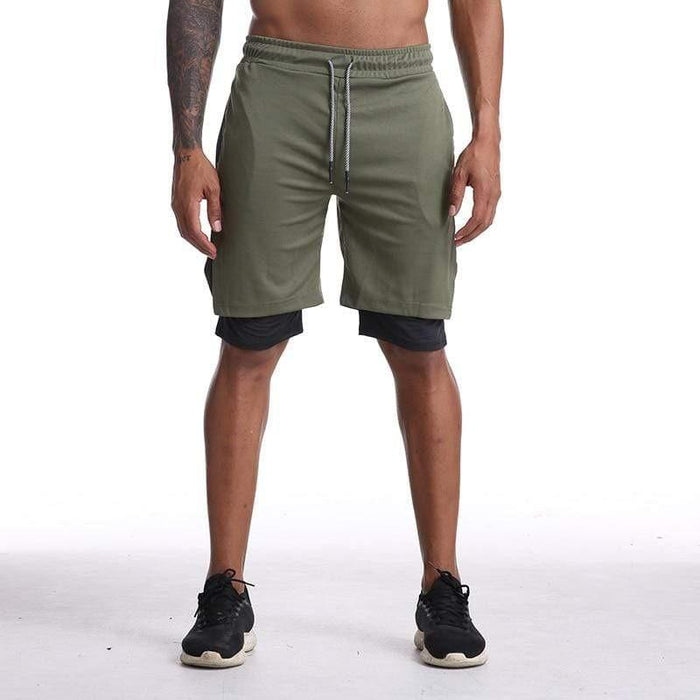 Army Green Training Shorts