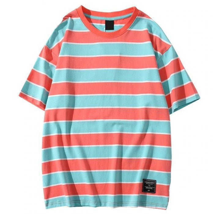 Pink Stripe Vintage Men's Tee