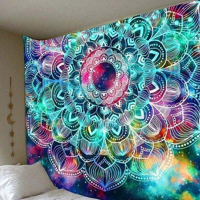 Galaxy Mandala Tapestry