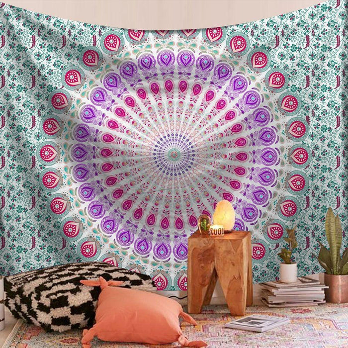 Bohemian Flowers IV Tapestry