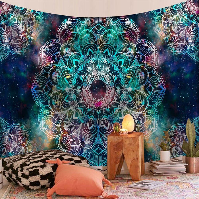 Galaxy Mandala Tapestry