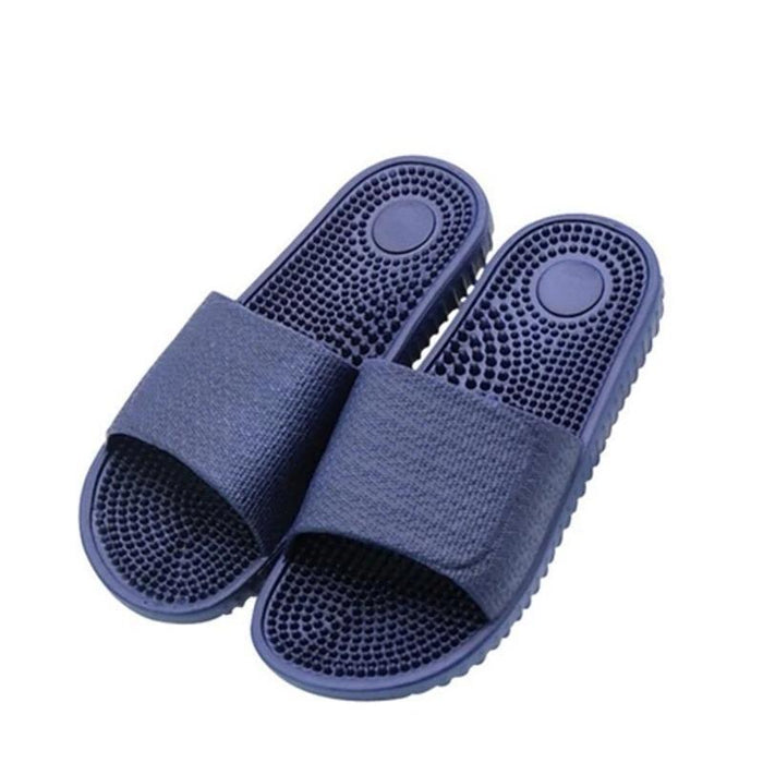 Men's Blue Lounge Slides