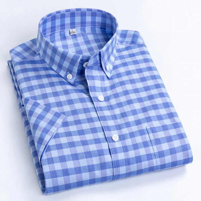 Men's Blue Adrian Dress Shirt