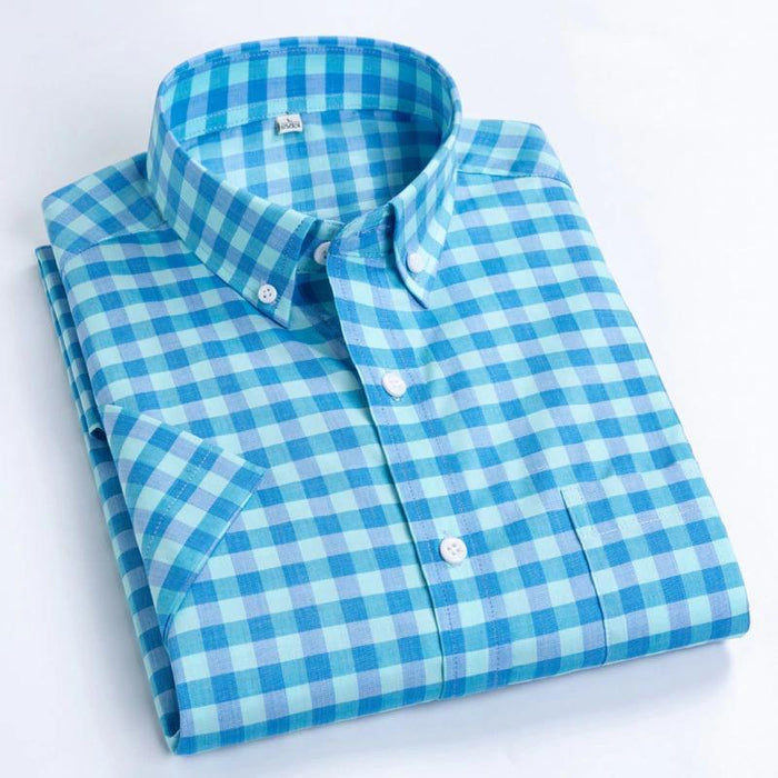 Men's Light Blue Adrian Dress Shirt