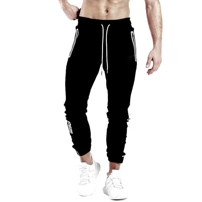 Black Track Joggers