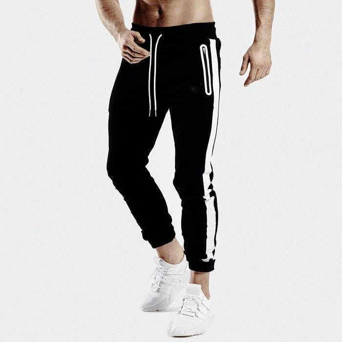 Black Track Joggers