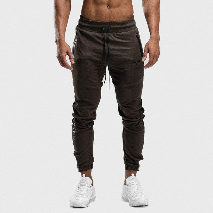 Dark Brown Track Joggers