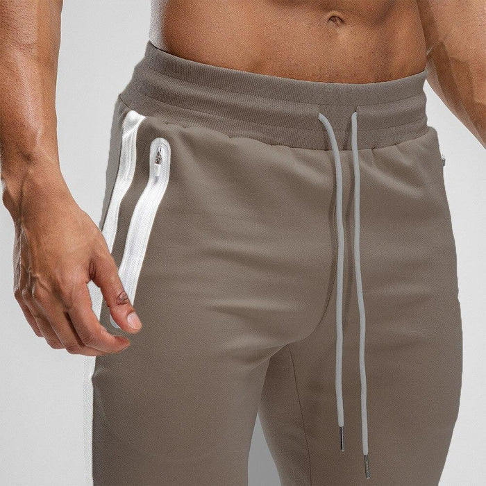 Light Brown Track Joggers