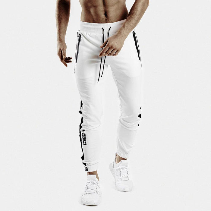 White Track Joggers